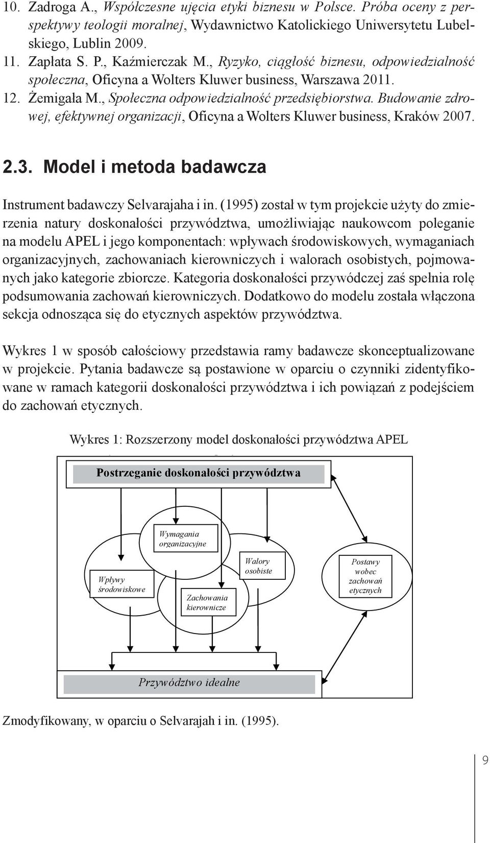 , Ryzyko, ciągłość biznesu, odpowiedzialność społeczna, Oficyna a Wolters Kluwer business, Warszawa 2011. 12. Żemigała M., Społeczna odpowiedzialność przedsiębiorstwa.