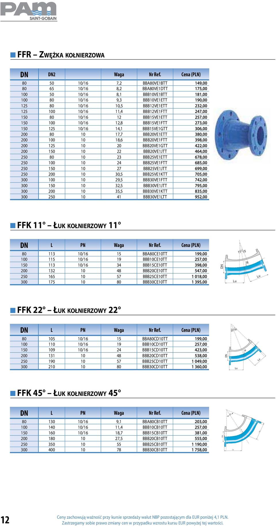 10/16 11,4 BBB12VE1FTT 247,00 150 80 10/16 12 BBB15VE1ETT 257,00 150 100 10/16 12,8 BBB15VE1FTT 273,00 150 125 10/16 14,1 BBB15VE1GTT 306,00 200 80 10 17,7 BBB20VE1ETT 380,00 200 100 10 18,6