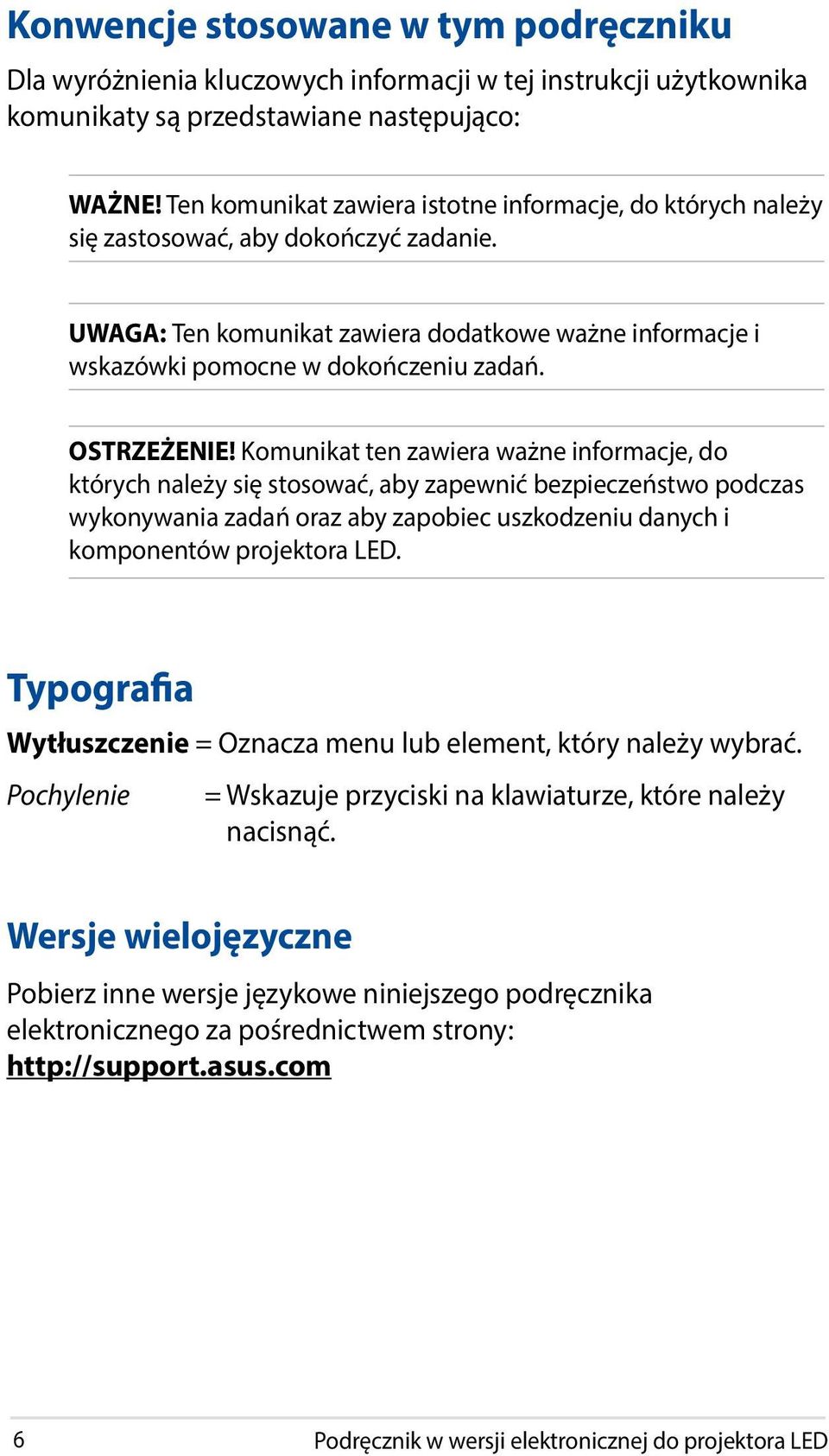 OSTRZEŻENIE!