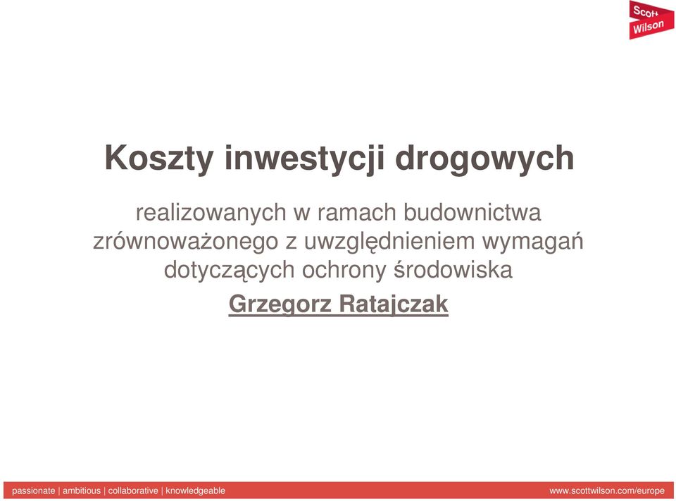 zrównowaonego z uwzgldnieniem wymaga