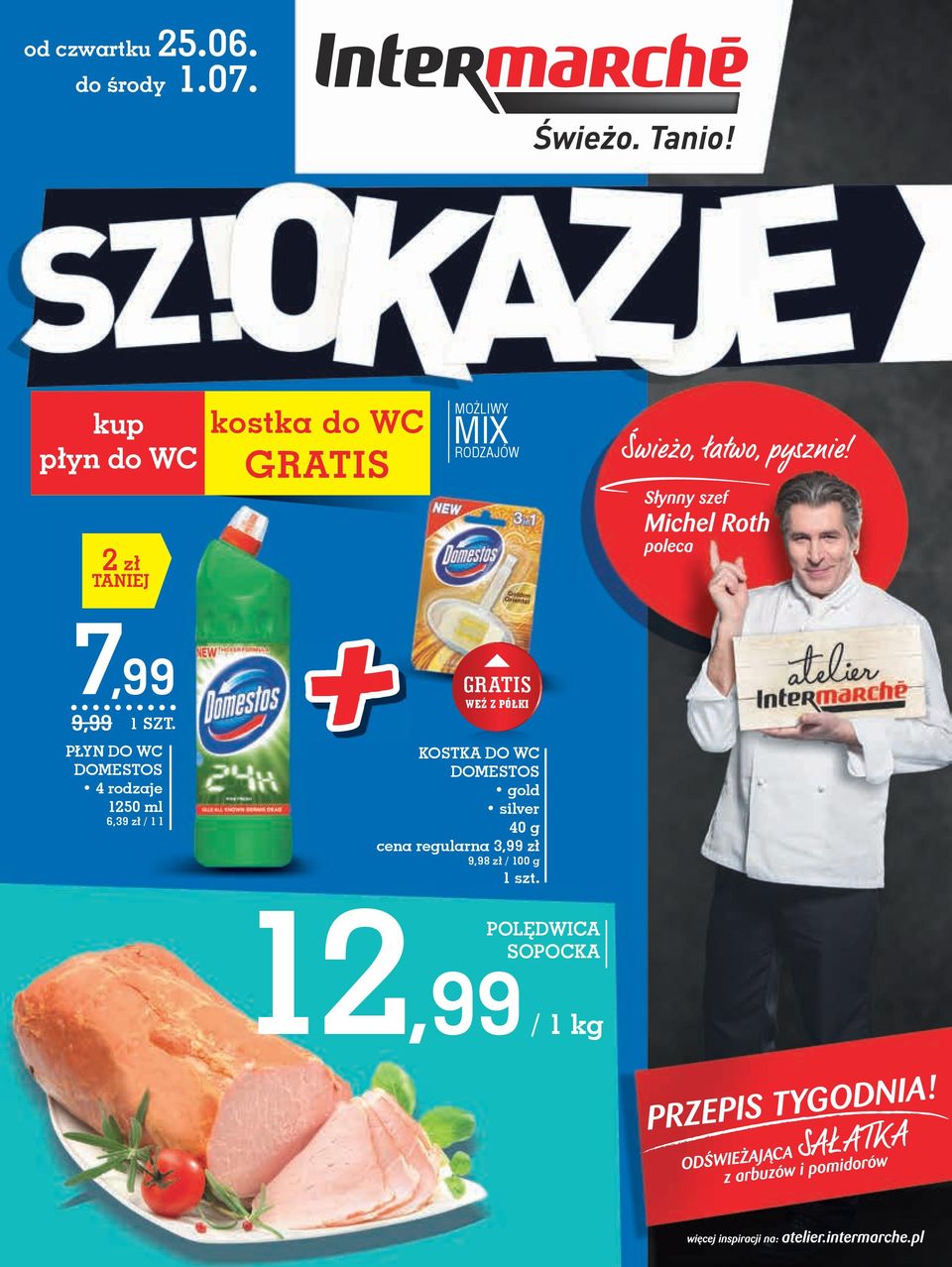 PŁYN DO Wc DOMESTOS 4 rodzaje 1250 ml 6,39 zł / 1 l GRATIS WEŹ Z