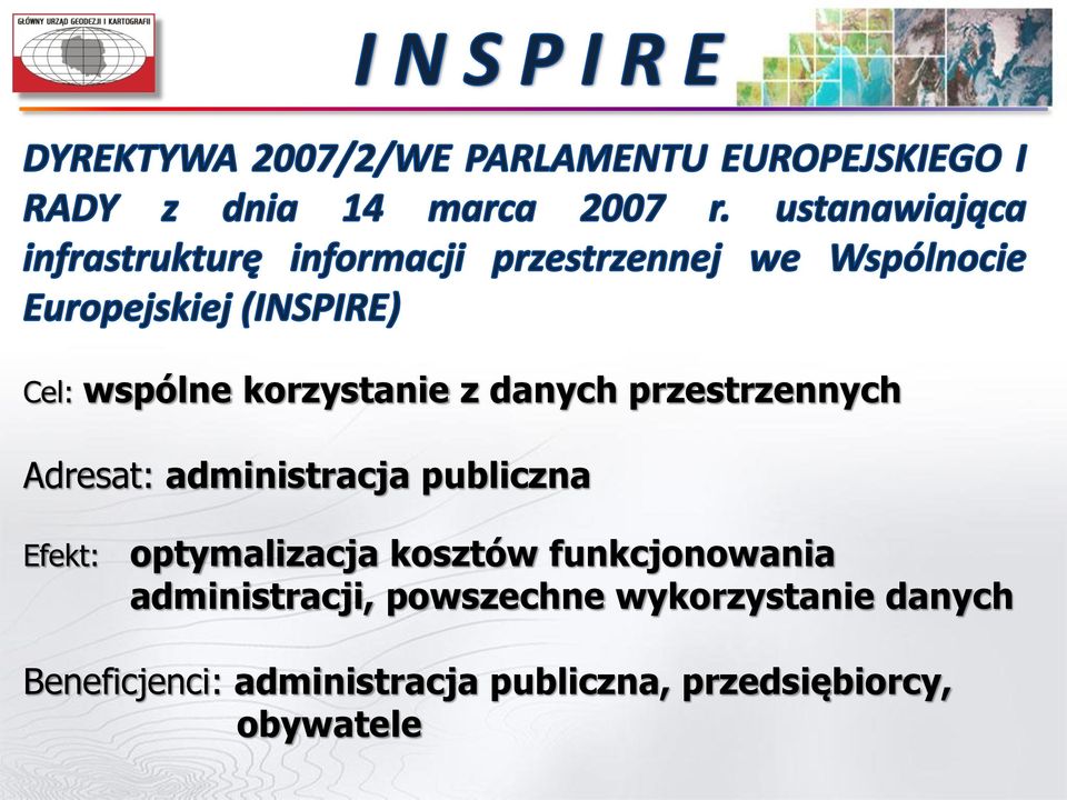 funkcjonowania administracji, powszechne wykorzystanie