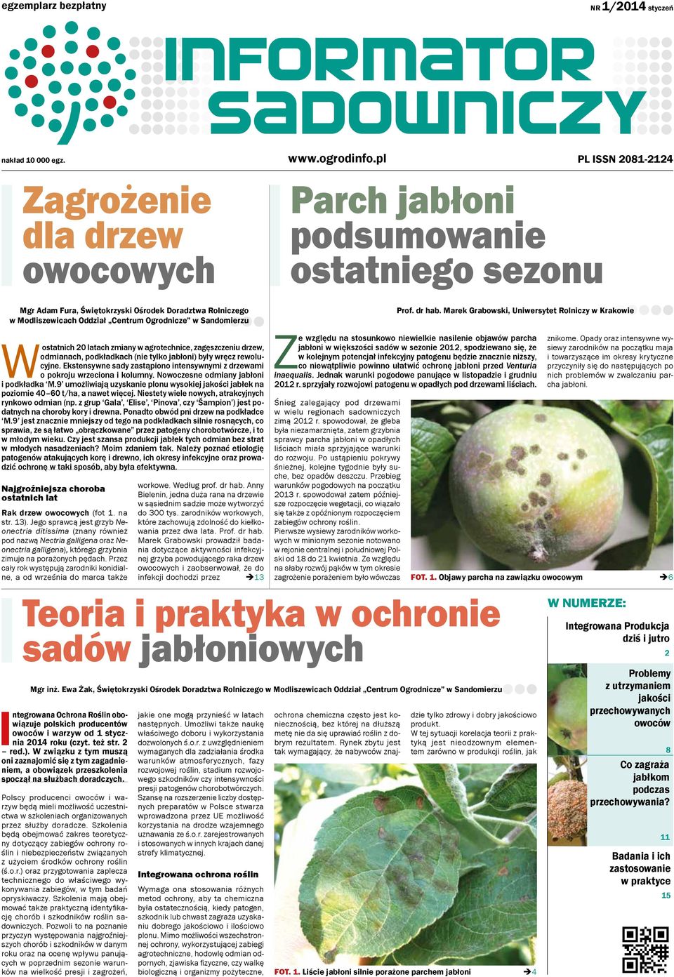 w Sandomierzu Wostatnich 20 latach zmiany w agrotechnice, zagęszczeniu drzew, odmianach, podkładkach (nie tylko jabłoni) były wręcz rewolucyjne.