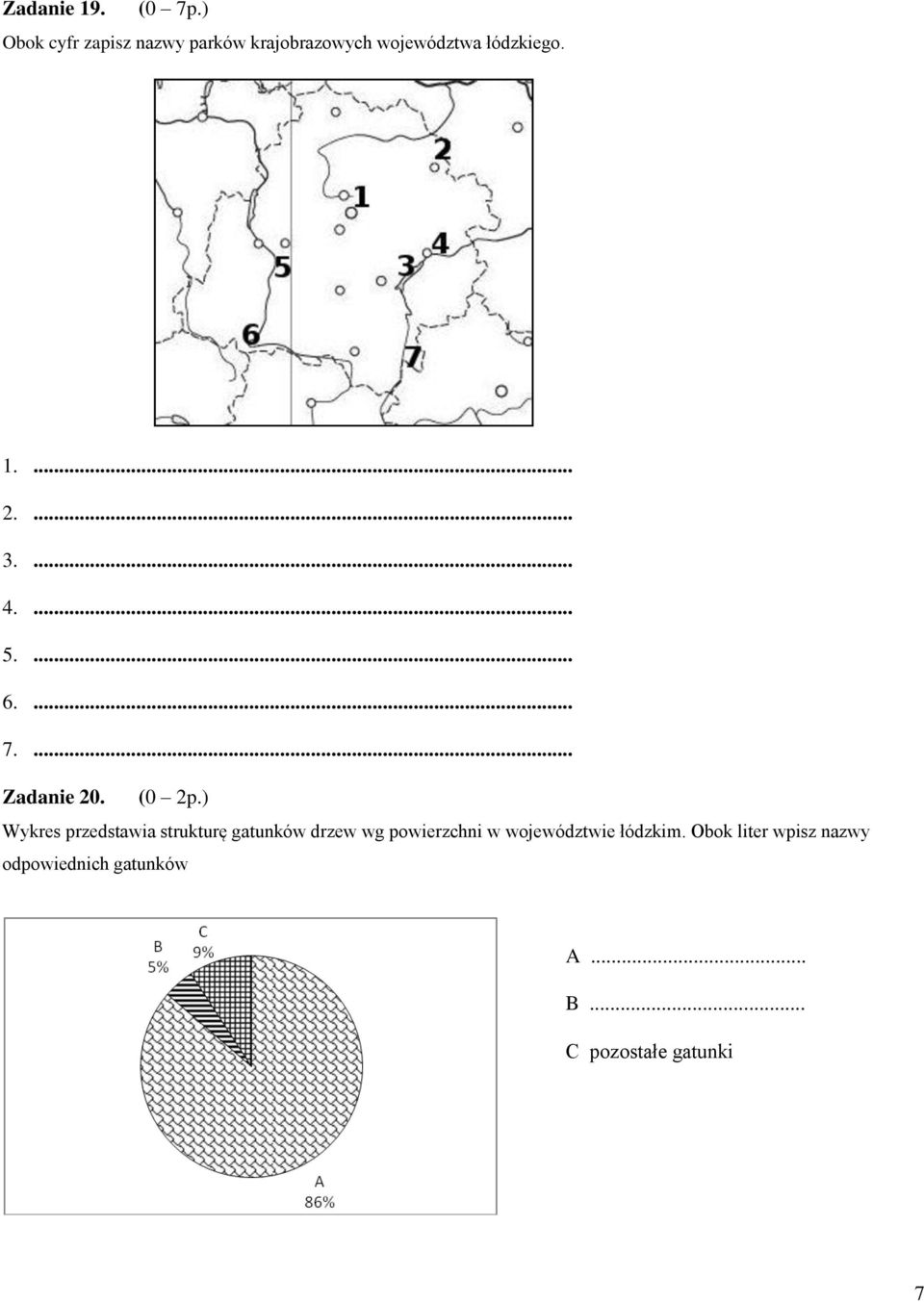 ... 3.... 4.... 5.... 6.... 7.... Zadanie 20. (0 2p.
