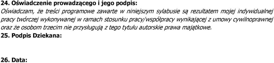 ramach stosunku pracy/współpracy wynikającej z umowy cywilnoprawnej oraz że osobom