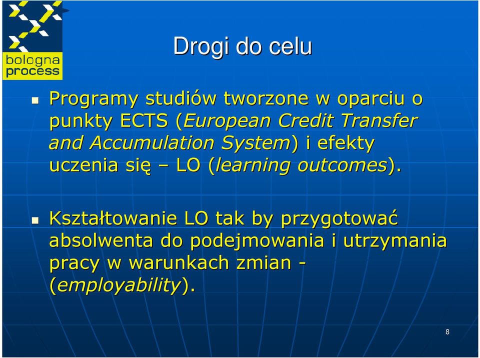 się LO (learning( outcomes).