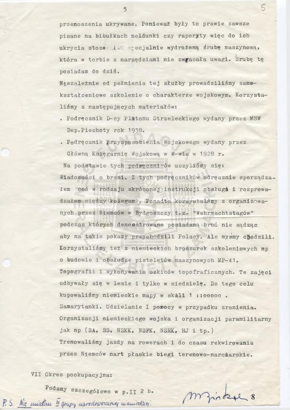 Podręcznik D-cy Plmtonu Strzeleckiego wydany przez MSW Dep.Piechoty rok 1938.. Podręcznik przysposobienia Wojskowego wydany przez Główną Księgarnię Wojskową w W-wie w 1928 r.