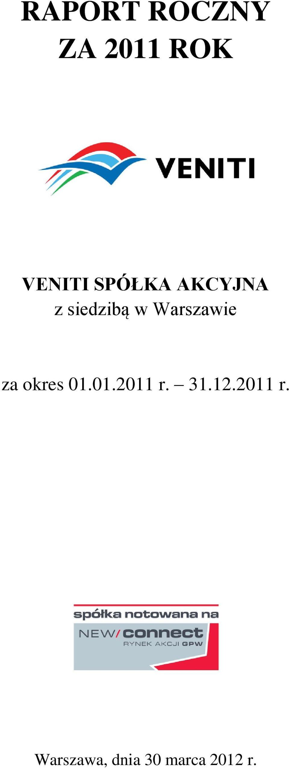 Warszawie za okres 01.01.2011 r.