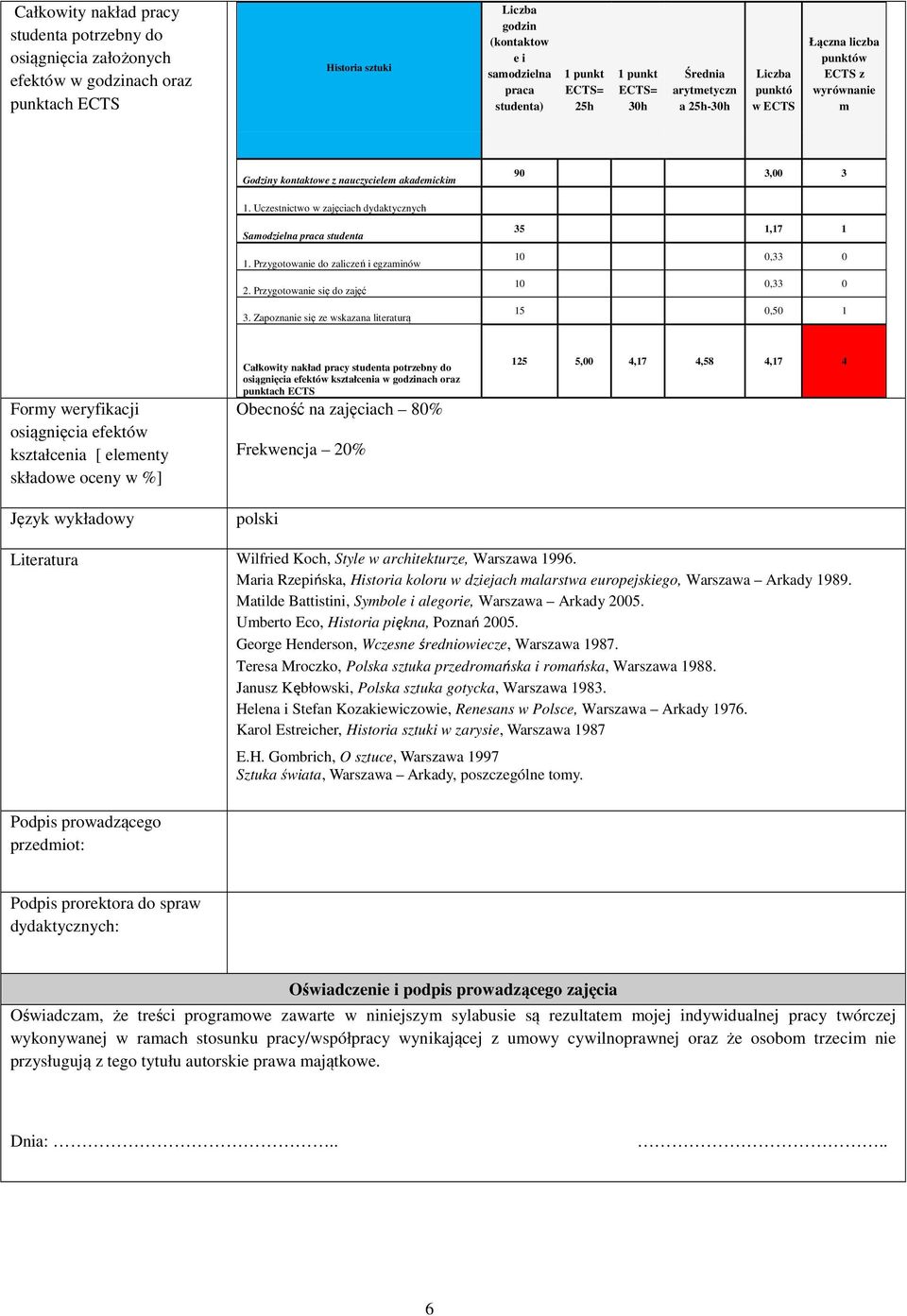 Uczestnictwo w zajęciach dydaktycznych Samodzielna praca studenta 1. Przygotowanie do zaliczeń i egzaminów 2. Przygotowanie się do zajęć 3.