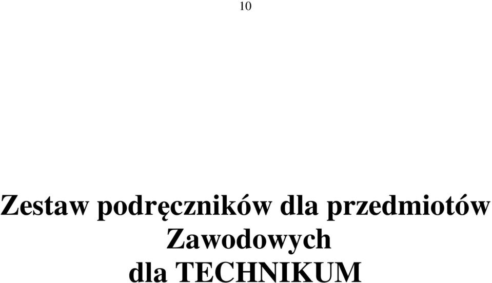 dla przedmiotów