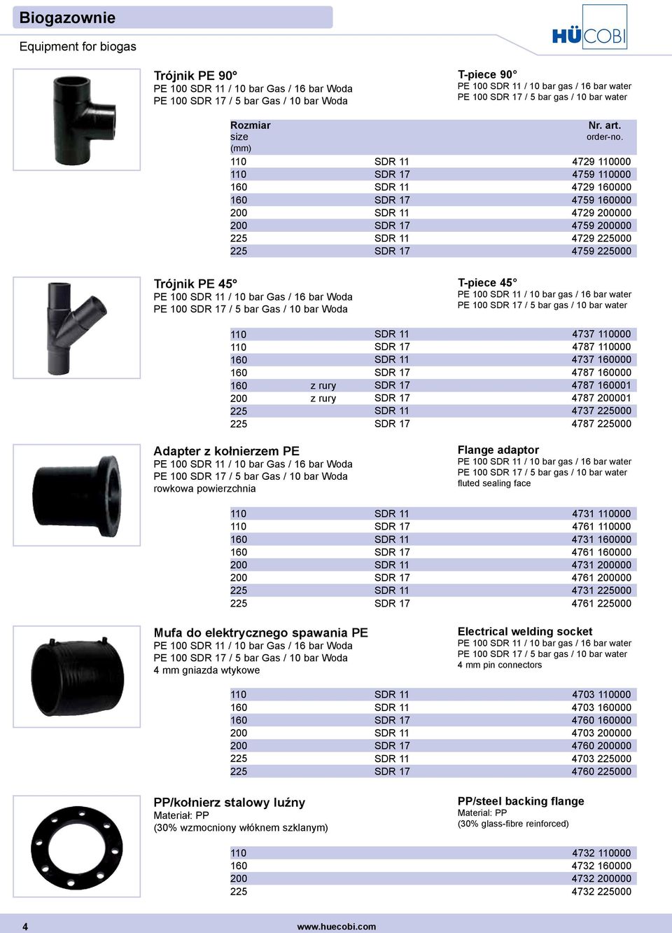 477 000 477 001 477 001 4737 22000 477 22000 Adapter z kołnierzem PE PE 0 / bar Gas / 1 bar Woda PE 0 / bar Gas / bar Woda rowkowa powierzchnia 1 1 22 22 Mufa do elektrycznego spawania PE PE 0 / bar