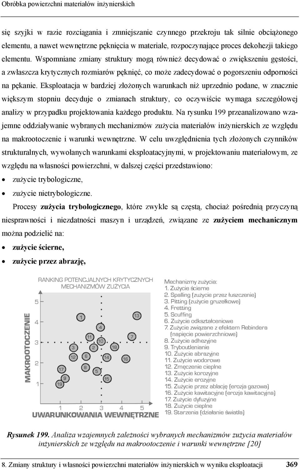 Wspomniane zmiany struktury mog równie decydować o zwi kszeniu g sto ci, a zwłaszcza krytycznych rozmiarów p kni ć, co mo e zadecydować o pogorszeniu odporno ci na p kanie.