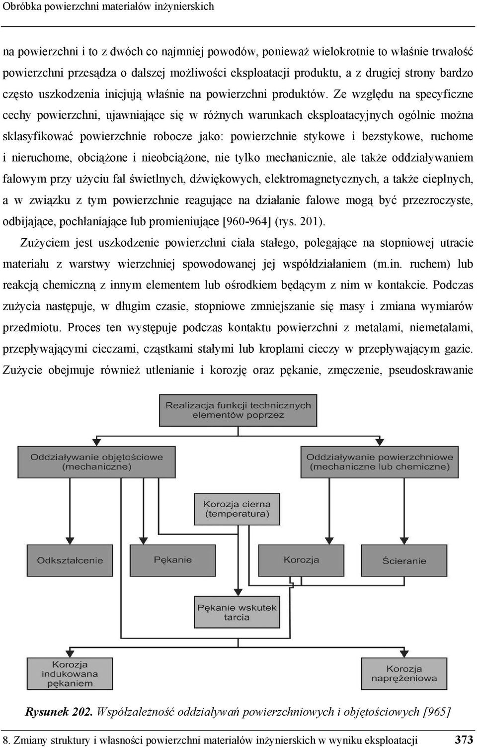 Ze wzgl du na specyficzne cechy powierzchni, ujawniaj ce si w ró nych warunkach eksploatacyjnych ogólnie mo na sklasyfikować powierzchnie robocze jako: powierzchnie stykowe i bezstykowe, ruchome i