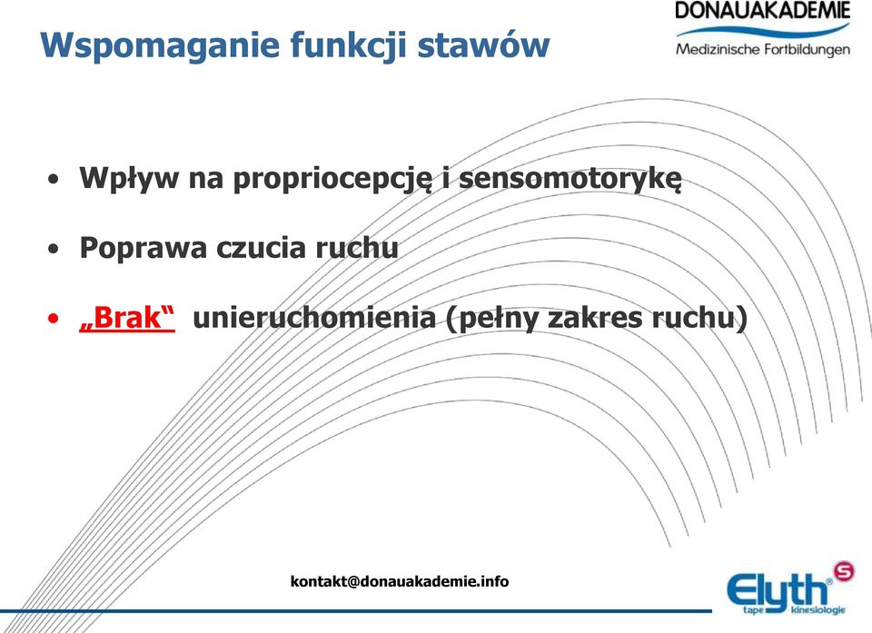 sensomotorykę Poprawa czucia