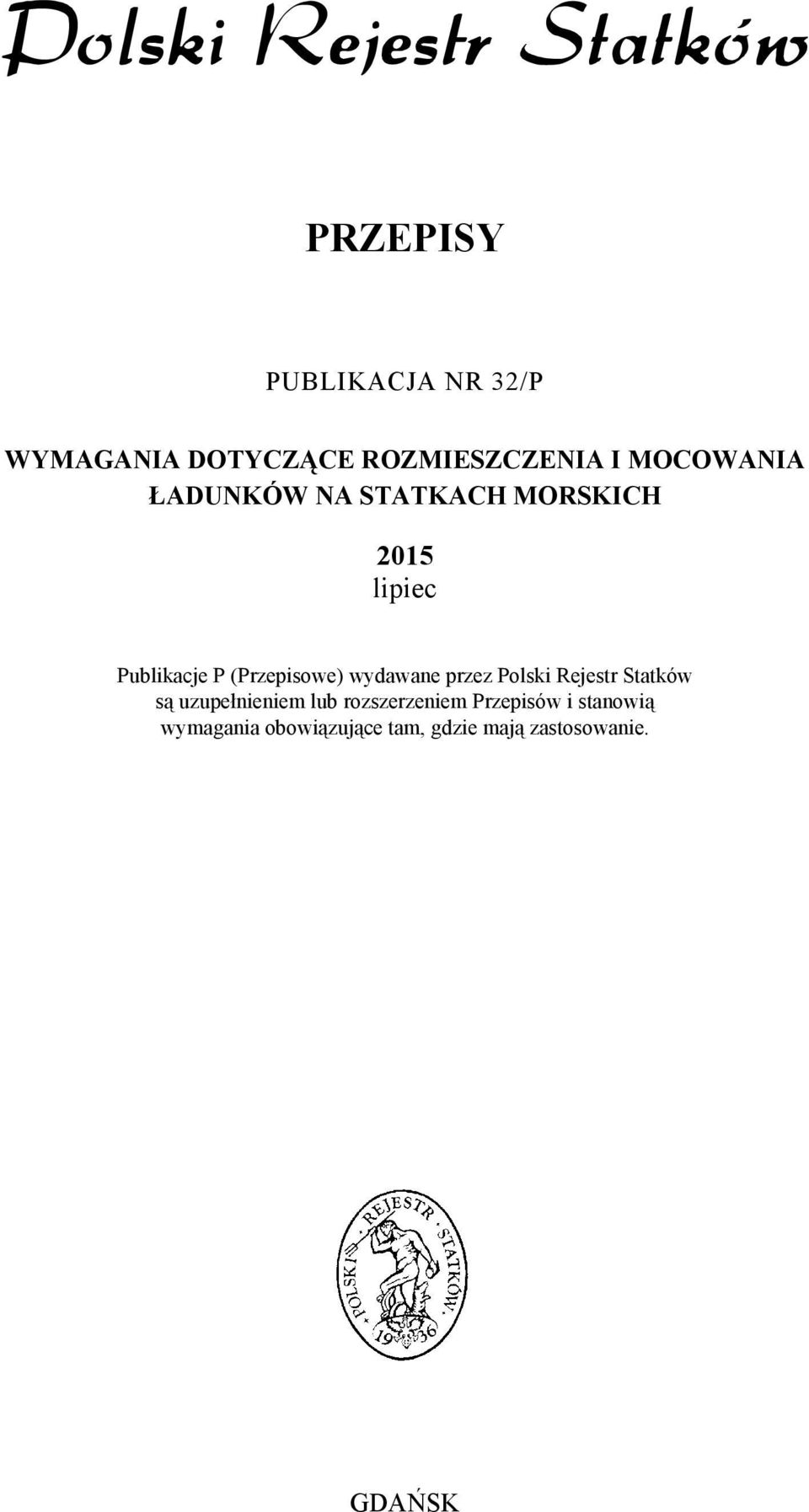 przez olski Rejestr Statków są uzupełnieniem lub rozszerzeniem