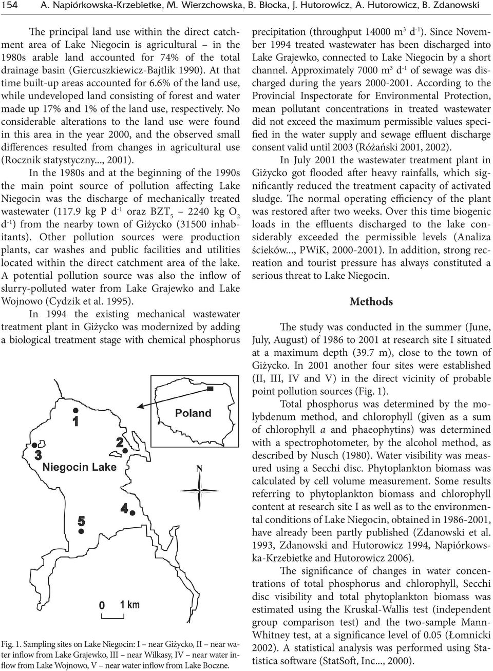 1990). At that time built-up areas accounted for 6.6% of the land use, while undeveloped land consisting of forest and water made up 17% and 1% of the land use, respectively.