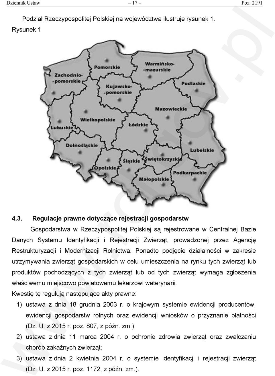 Agencję Restrukturyzacji i Modernizacji Rolnictwa.