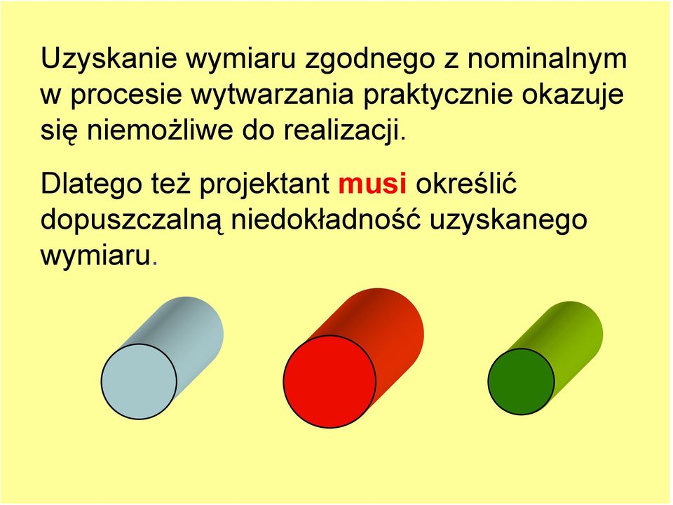 niemożliwe do realizacji.