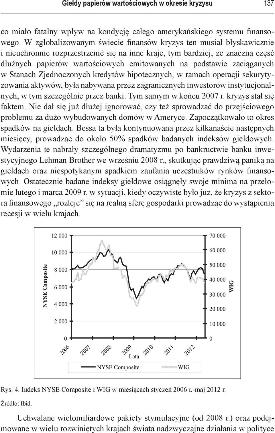 podstawie zaciąganych w Stanach Zjednoczonych kredytów hipotecznych, w ramach operacji sekurytyzowania aktywów, była nabywana przez zagranicznych inwestorów instytucjonalnych, w tym szczególnie przez