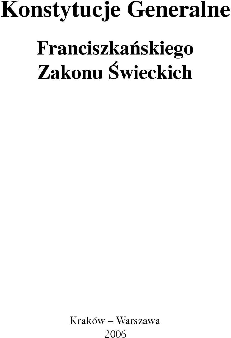 Franciszkañskiego