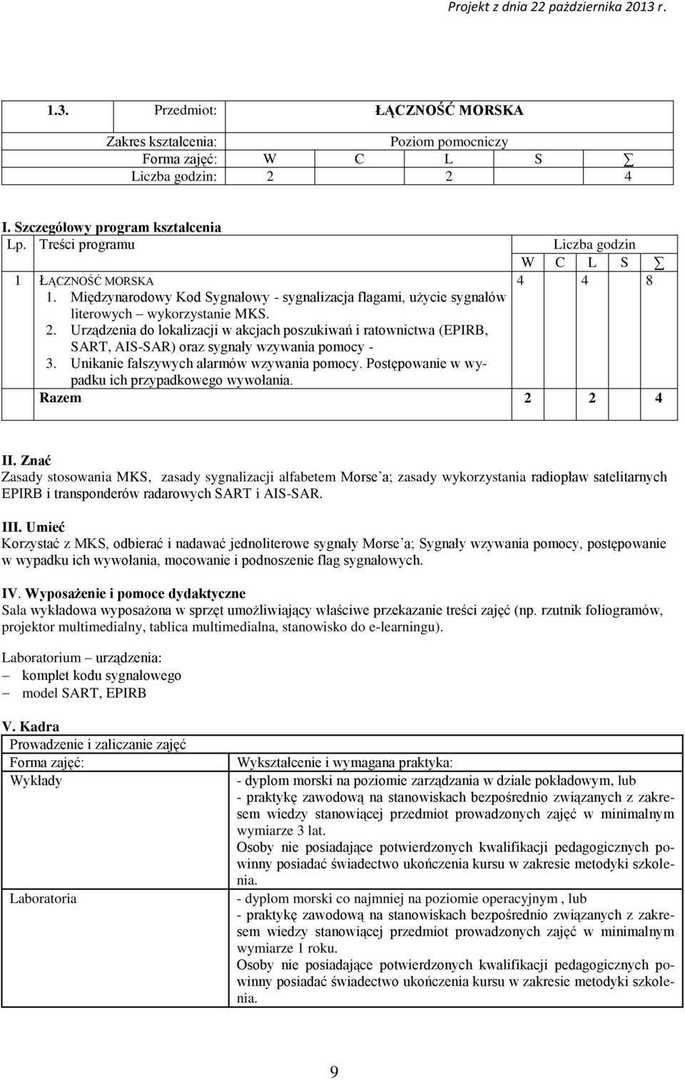 Urządzenia do lokalizacji w akcjach poszukiwań i ratownictwa (EPIRB, SART, AIS-SAR) oraz sygnały wzywania pomocy - 3. Unikanie fałszywych alarmów wzywania pomocy.