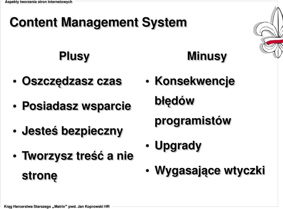 programistów Jesteś bezpieczny Tworzysz