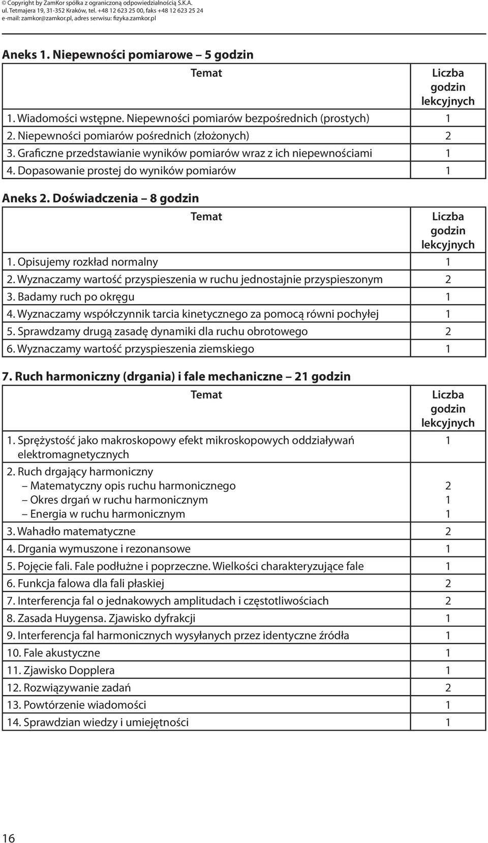 Opisujemy rozkład normalny 1 2. Wyznaczamy wartość przyspieszenia w ruchu jednostajnie przyspieszonym 2 3. Badamy ruch po okręgu 1 4.