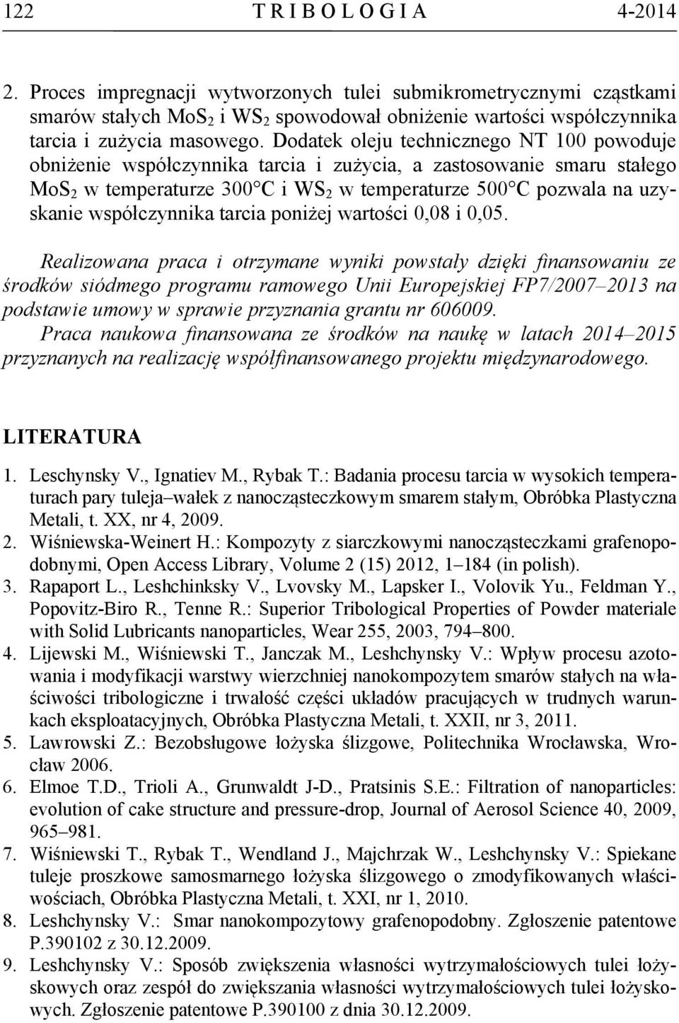 współczynnika tarcia poniżej wartości 0,08 i 0,05.