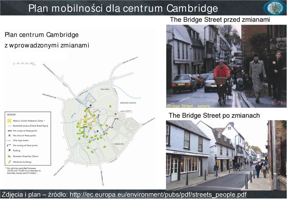 zmianami The Bridge Street po zmianach Zdjęcia i plan