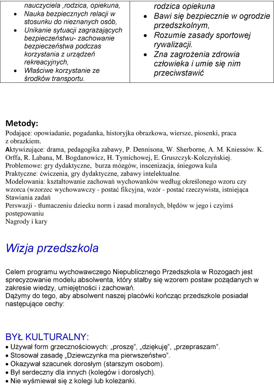 Zna zagrożenia zdrowia człowieka i umie się nim przeciwstawić Metody: Podające: opowiadanie, pogadanka, historyjka obrazkowa, wiersze, piosenki, praca z obrazkiem.