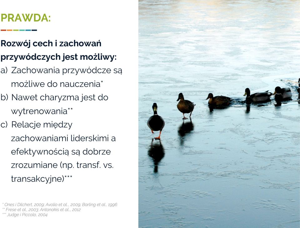 efektywnością są dobrze zrozumiane (np. transf. vs.