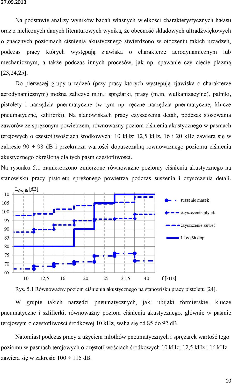 spawanie czy cięcie plazmą [23,24,25]. Do pierwszej grupy urządzeń (przy pracy których występują zjawiska o charakterze aerodynamicznym) można zaliczyć m.in.