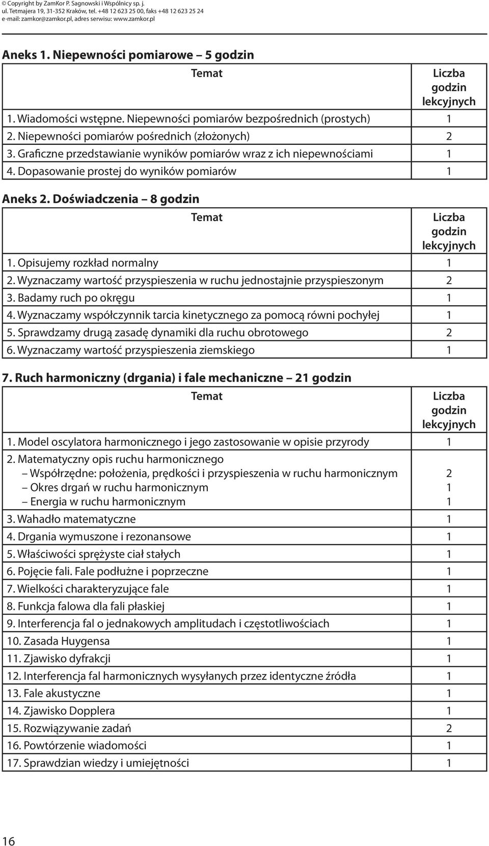 Opisujemy rozkład normalny 1 2. Wyznaczamy wartość przyspieszenia w ruchu jednostajnie przyspieszonym 2 3. Badamy ruch po okręgu 1 4.