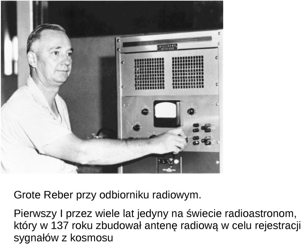 świecie radioastronom, który w 137 roku