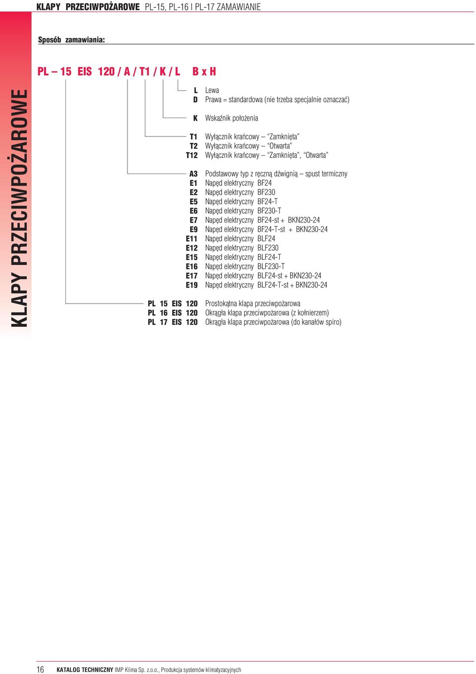 termiczny Napęd elektryczny BF24 Napęd elektryczny BF230 Napęd elektryczny BF24-T Napęd elektryczny BF230-T Napęd elektryczny BF24-st + BKN230-24 Napęd elektryczny BF24-T-st + BKN230-24 Napęd