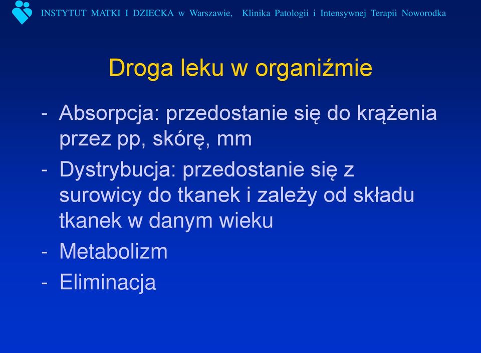 przedostanie się z surowicy do tkanek i zależy od