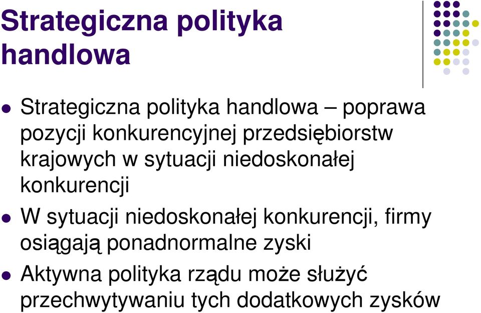 konkurenji W ytuji niedokonłej konkurenji, firmy oigj