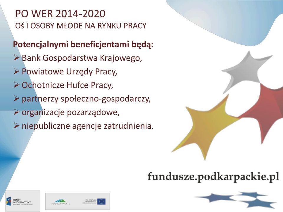 Urzędy Pracy, Ochotnicze Hufce Pracy, partnerzy