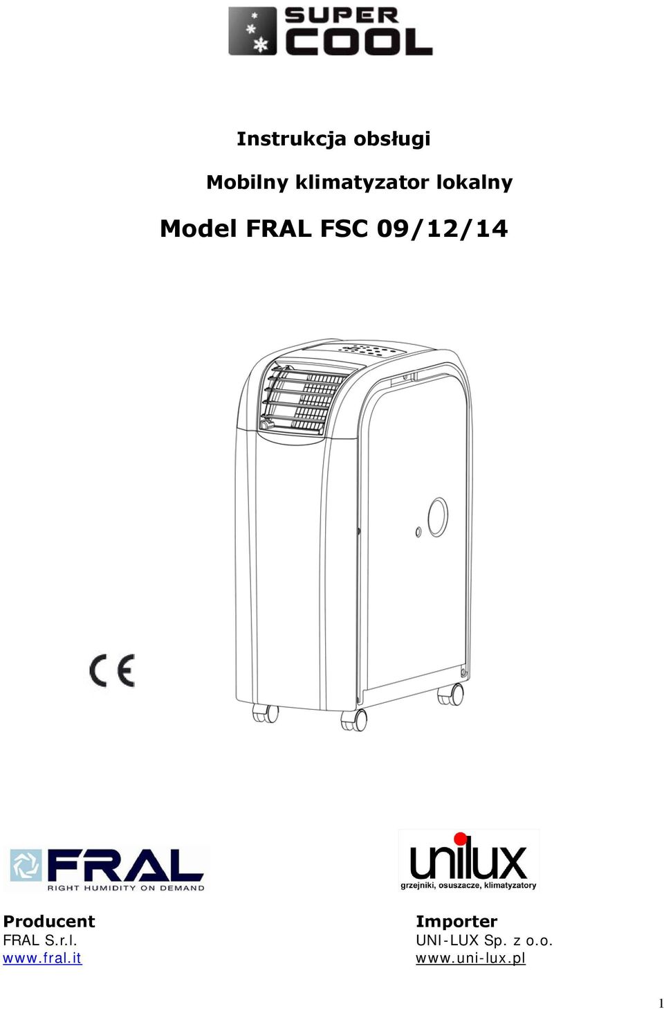 09/12/14 Producent FRAL S.r.l. www.