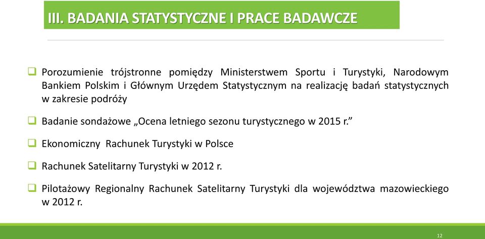 Badanie sondażowe Ocena letniego sezonu turystycznego w 2015 r.