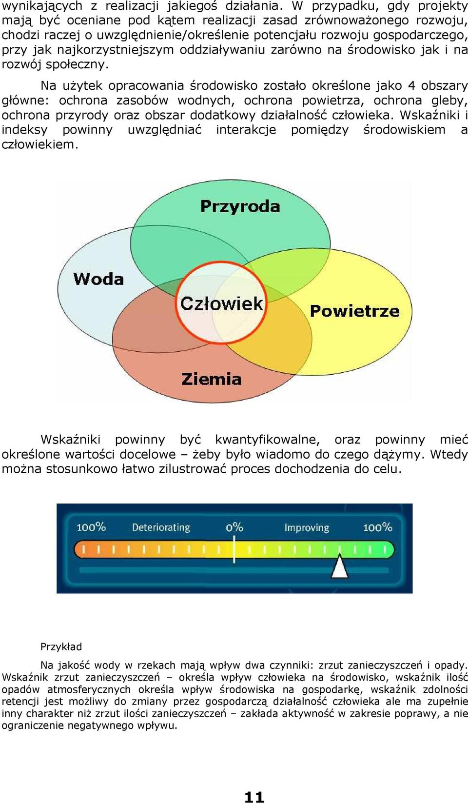 oddziaływaniu zarówno na środowisko jak i na rozwój społeczny.