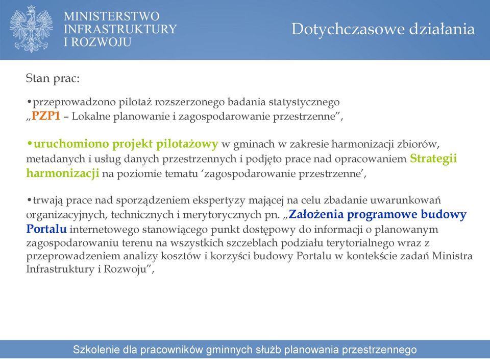 sporządzeniem ekspertyzy mającej na celu zbadanie uwarunkowań organizacyjnych, technicznych i merytorycznych pn.