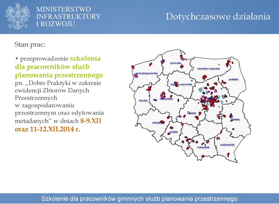 Dobre Praktyki w zakresie ewidencji Zbiorów Danych Przestrzennych w