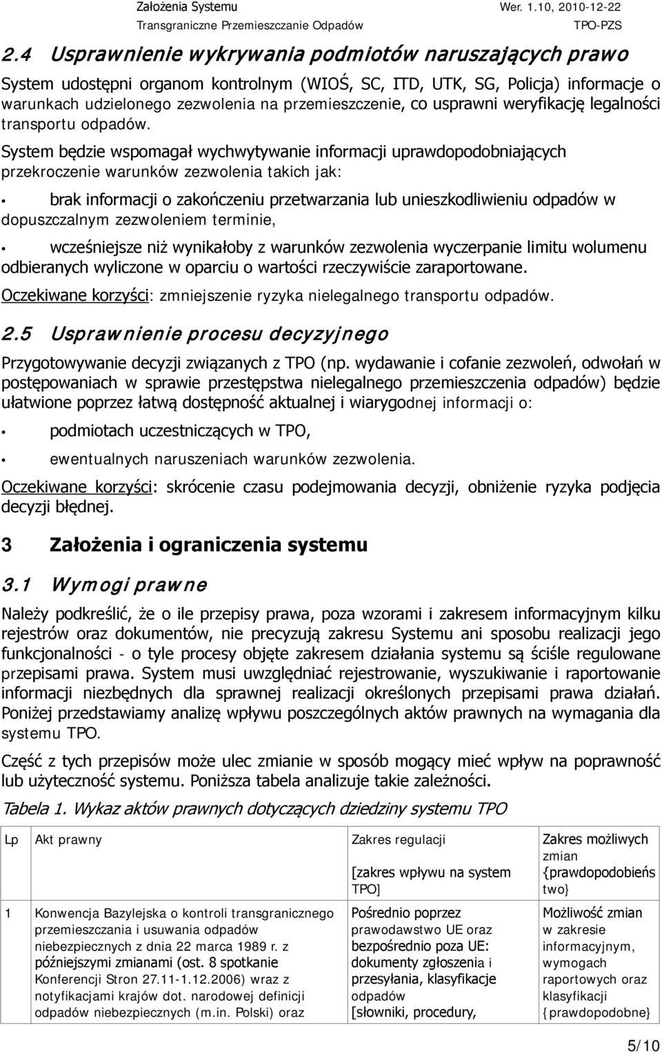 System będzie wspomagał wychwytywanie informacji uprawdopodobniających przekroczenie warunków zezwolenia takich jak: brak informacji o zakończeniu przetwarzania lub unieszkodliwieniu odpadów w