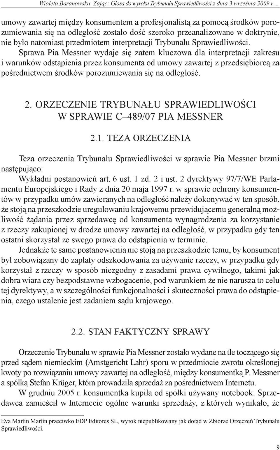 Trybunału Sprawiedliwości.