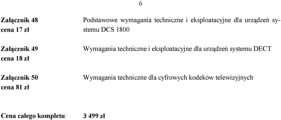 1800 Wymagania techniczne i eksploatacyjne dla urządzeń systemu DECT