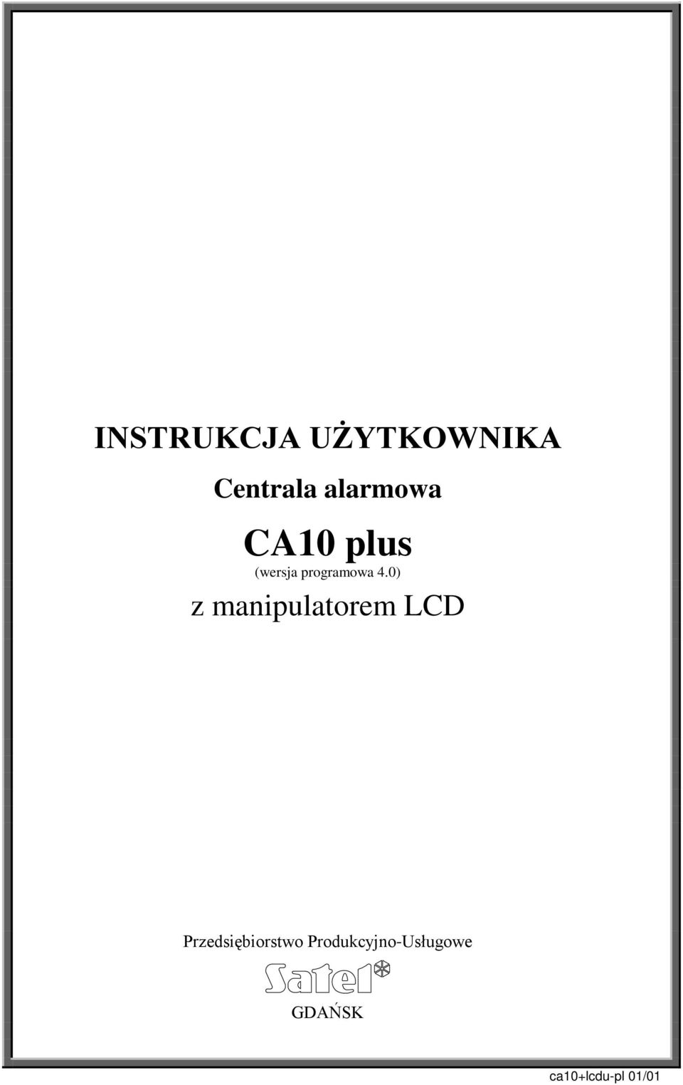 0) z manipulatorem LCD Przedsiębiorstwo