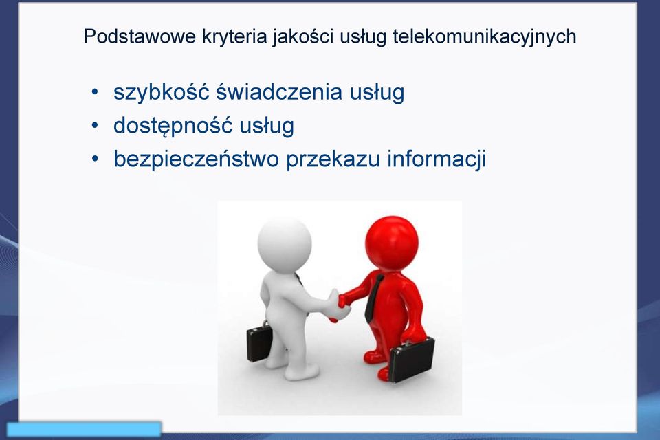 szybkość świadczenia usług