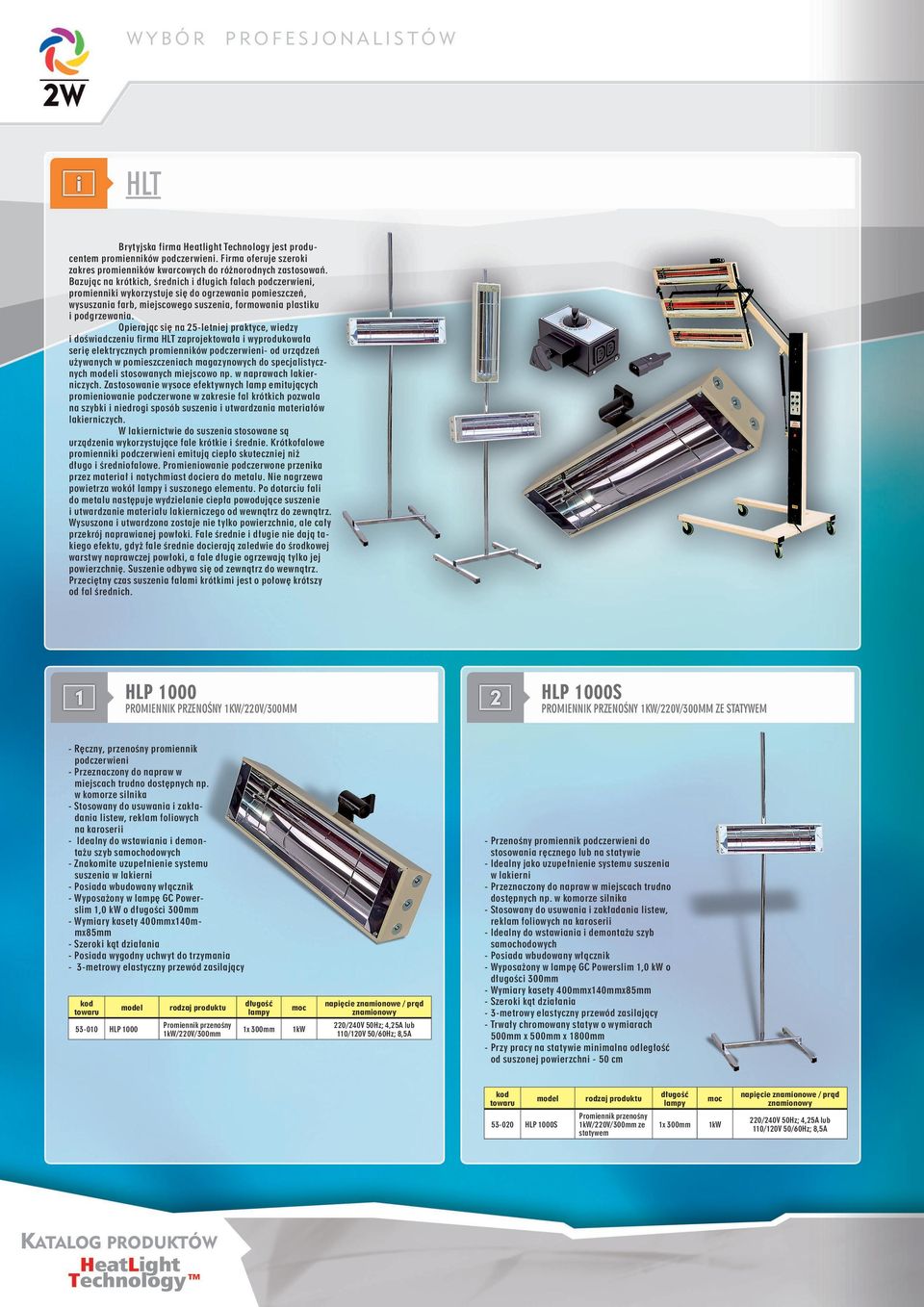 opierając się na 25-letniej praktyce, wiedzy i doświadczeniu firma HLT zaprojektowała i wyprodukowała serię elektrycznych promienników podczerwieni- od urządzeń używanych w pomieszczeniach