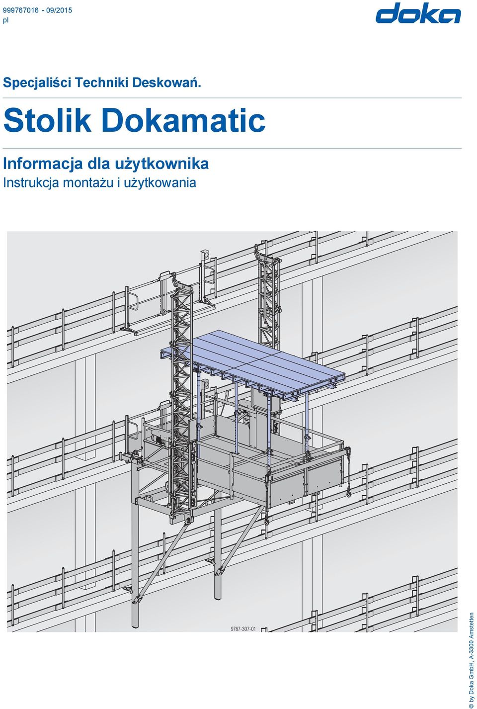 Stolik Dokamatic Informacja dla użytkownika